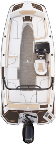 Top down view