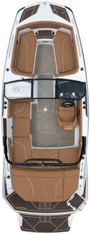 Top down view