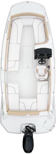 Top down view