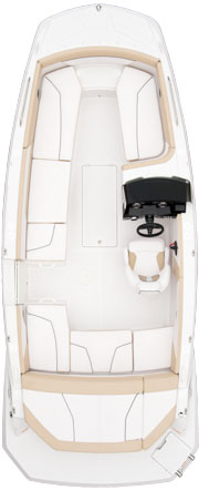 Top down view