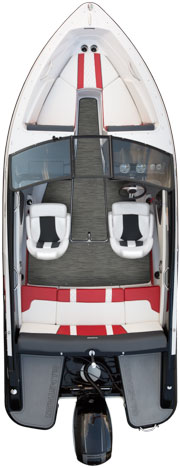 Top down view