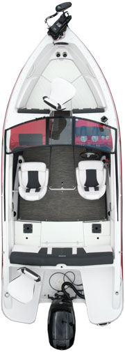 Top down view