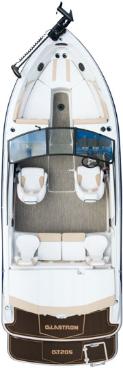 Top down view