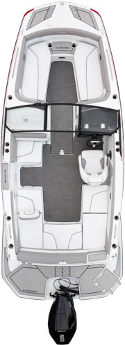Top down view